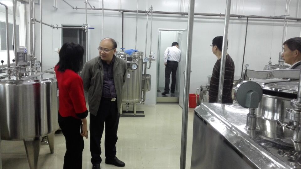 20171130林瑞全副处长到学院参观指导